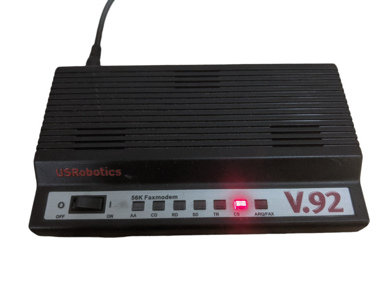 US Robotics V.92 | 5686 56K External Fax Modem | *READ*
