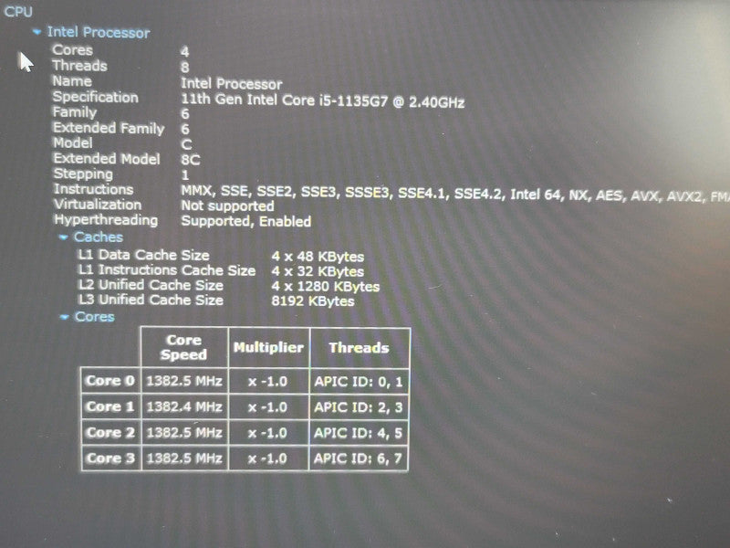 Dell Latitude 5420| i5-1145G7| 16GB DDR4| 256GB SSD  β Lap200 BAD KB