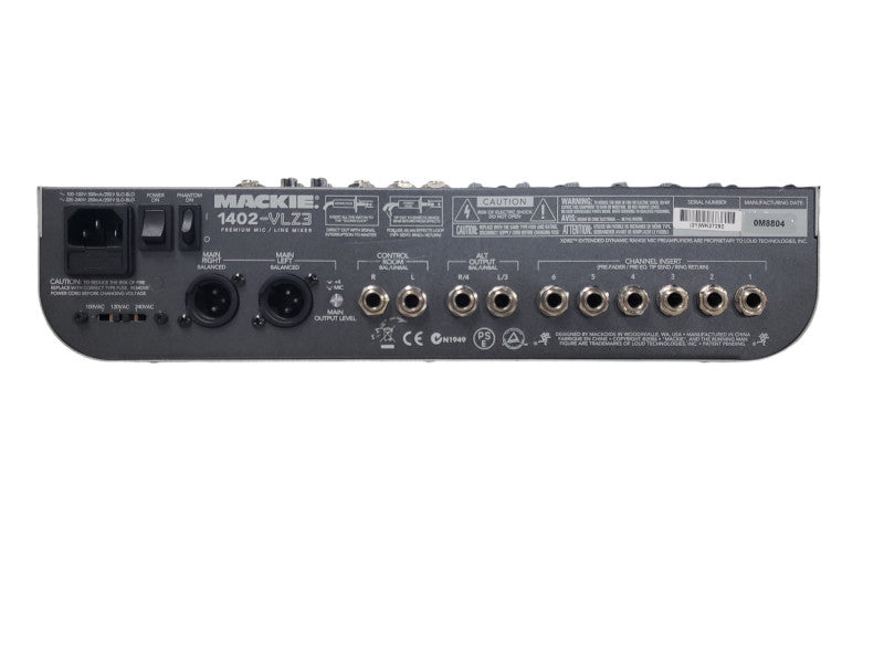Mackie 1402 VLZ3 Premium Mic/Line Mixer 1402VLZ3 Q