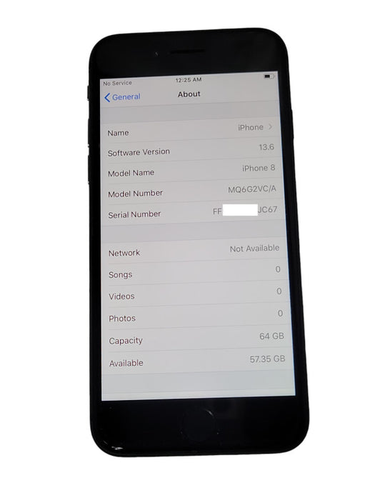 Apple iPhone 8 64GB unlocked phone Q_