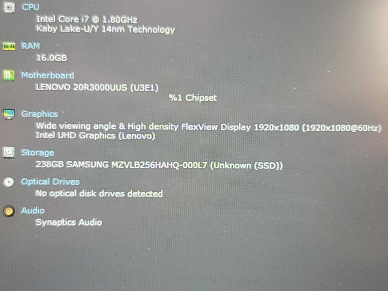 Lenovo ThinkPad L13| i7-10510U| 16GB DDR4| 256GB SSD READ β Lap200