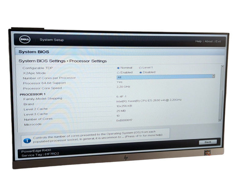 DELL PowerEdge R430 Intel Xeon E5-2630 v4 @ 2.20Ghz 32GB RAM H730 RAID  -