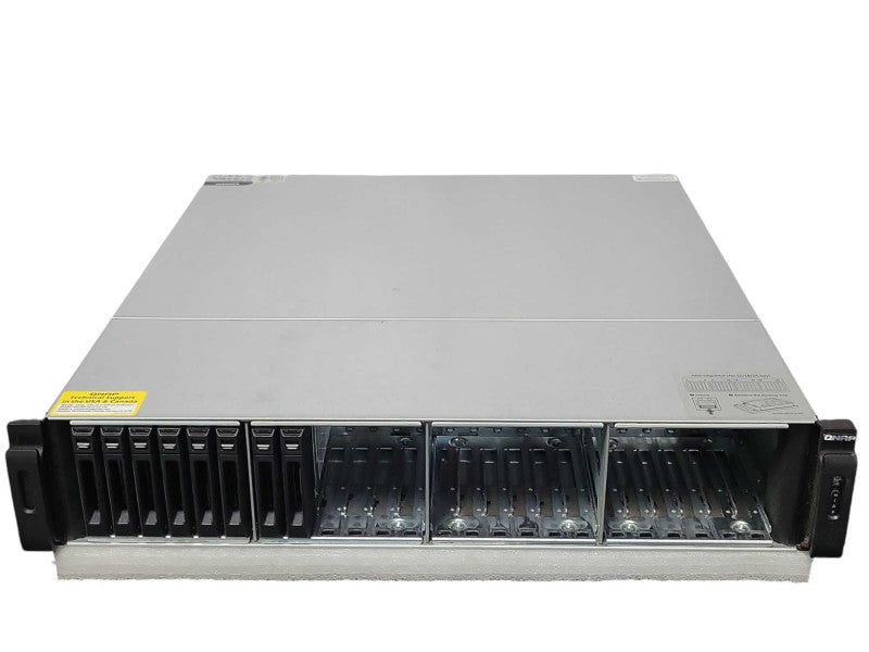 QNAP NAS SS-EC2479U-SAS-RP 24-Bay 8x 1.8TB HDDs, No PSU, READ  _