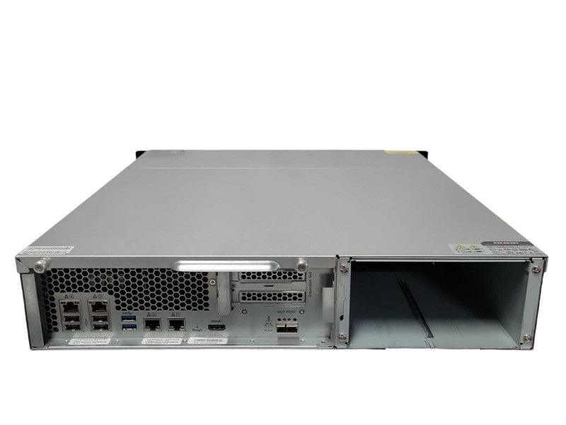 QNAP NAS SS-EC2479U-SAS-RP 24-Bay 8x 1.8TB HDDs, No PSU, READ  _