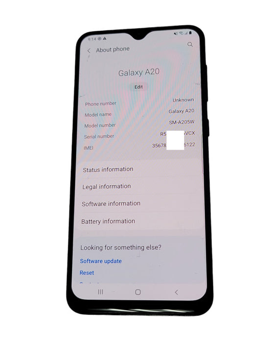 Samsung Galaxy A20 32GB Unlocked SM-A205W _