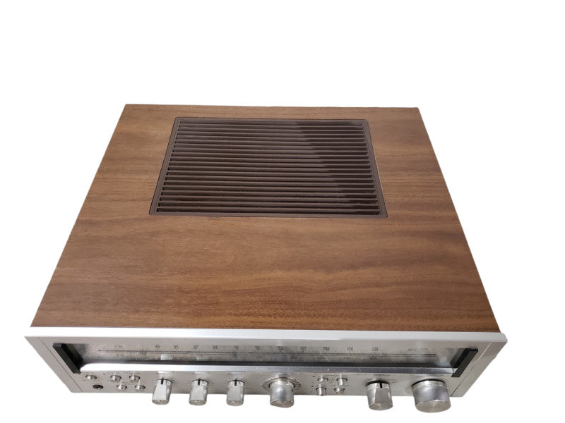 Vintage Wooden Sanyo JCX-2400K FM/AM Stereo Receiver - READ