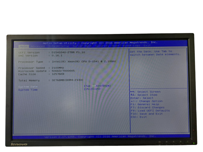 Datto Siris 1U Server | Xeon D-1541 @ 2.10GHz, 32GB DDR4, No HDD's | 2.5/3.5"