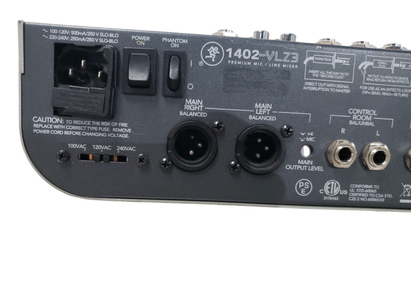 Mackie 1402 VLZ3 Premium Mic/Line Mixer 1402VLZ3 - See pictures