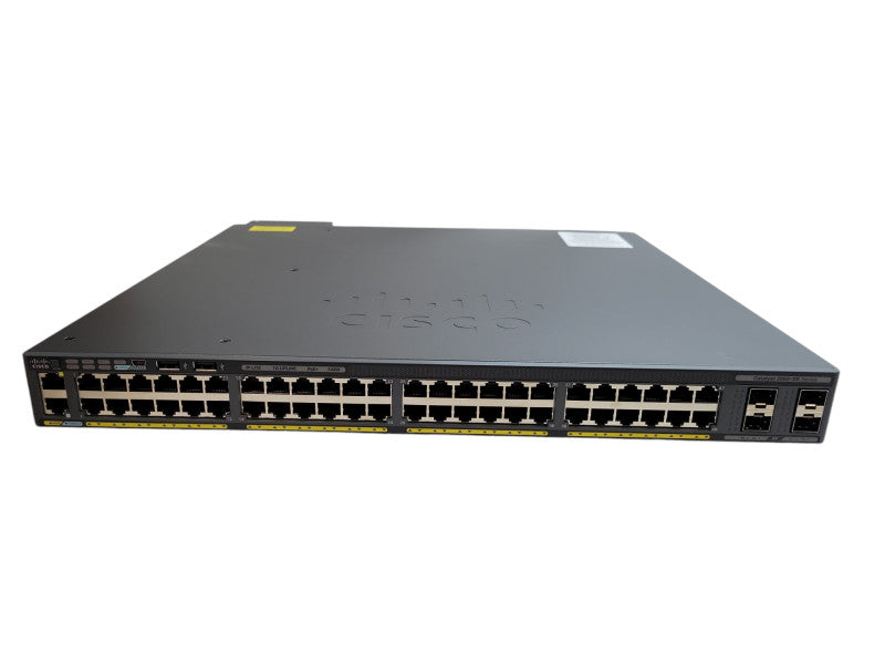 Cisco WS-C2960XR-48FPS-I v05 | 48-Port Gigabit PoE w/1x 1025w PSU| Stack mod  %
