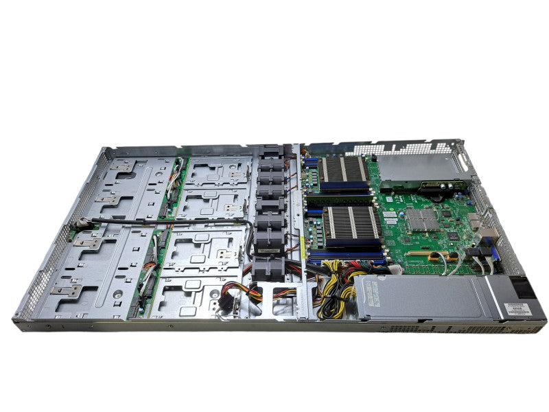 Supermicro X10DDW-i 1U | 2x Xeon E5-2620 v4 @ 2.10GHz, 16GB DDR4, 1x PSU