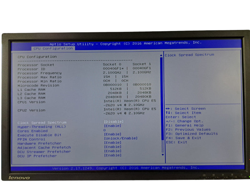 Supermicro X10DDW-i 1U | 2x Xeon E5-2620 v4 @ 2.10GHz, 16GB DDR4, 1x PSU