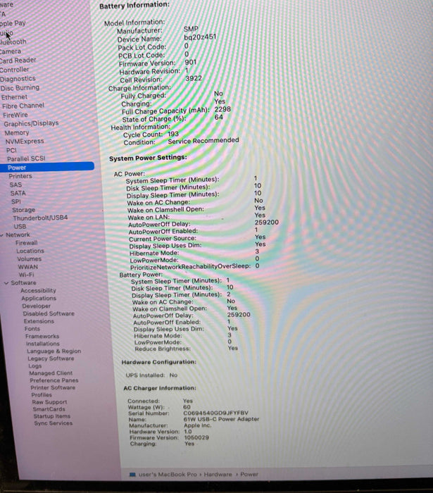 Apple MacBook Pro 13" 2017 TouchBar 4 Ports i7-7567U@3.5GHz 16GB 256SSD READ!