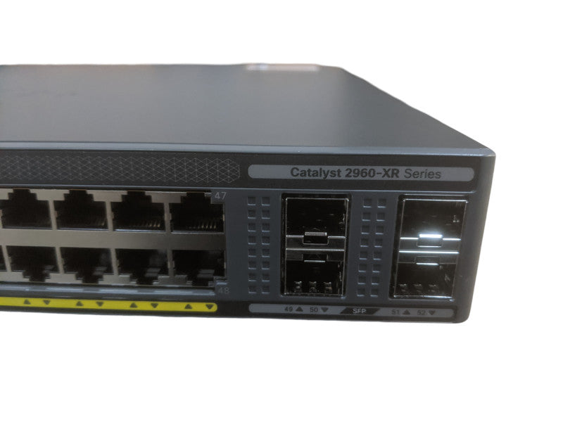 Cisco WS-C2960XR-48FPS-I V05 | 48-Port Gigabit PoE | 1x1025W PSU | Stack mod