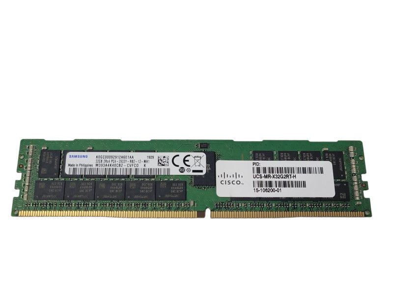 Samsung 32GB 2Rx4 PC4-2933Y-RB2 DDR4 Server RAM Q_