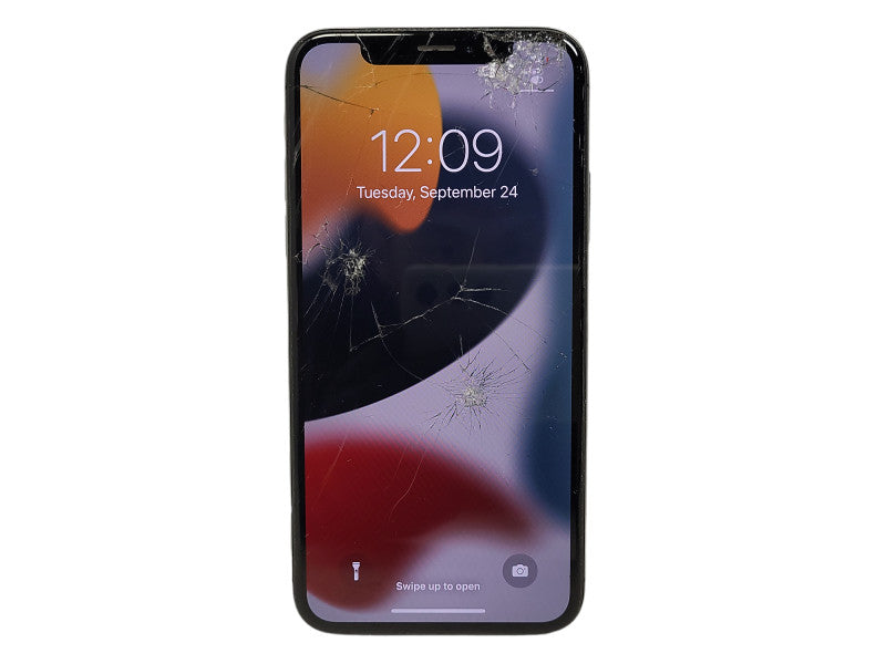Apple iPhone X 64GB unlocked phone READ $