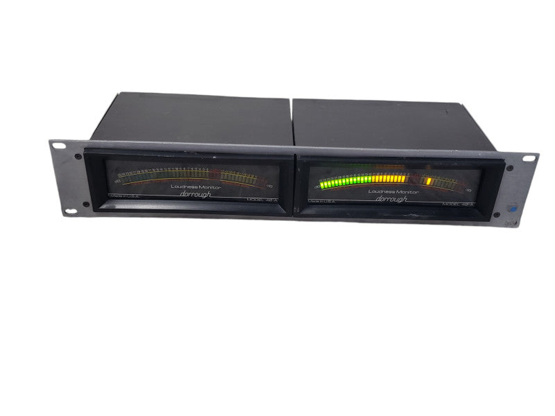 DORROUGH MODEL 40-A LOUDNESS MONITOR COMPLETE SET- READ PLS