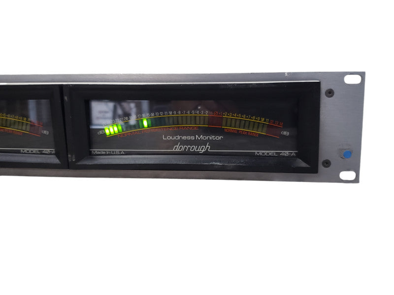 DORROUGH MODEL 40-A LOUDNESS MONITOR COMPLETE SET- READ PLS