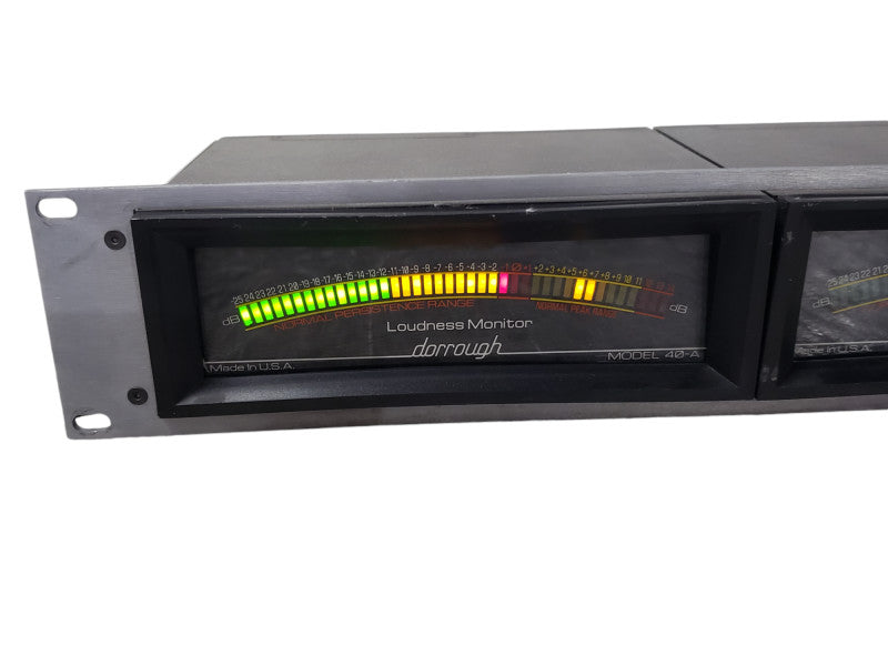 DORROUGH MODEL 40-A LOUDNESS MONITOR COMPLETE SET- READ PLS