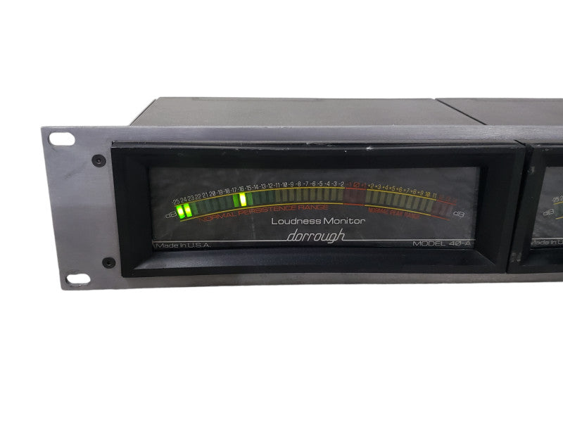 DORROUGH MODEL 40-A LOUDNESS MONITOR COMPLETE SET- READ PLS