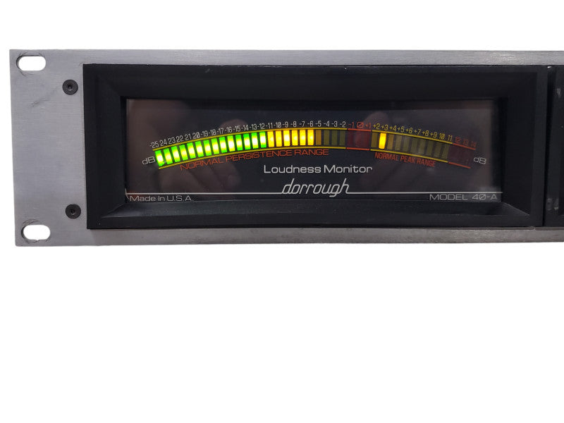 DORROUGH MODEL 40-A LOUDNESS MONITOR COMPLETE SET- READ PLS