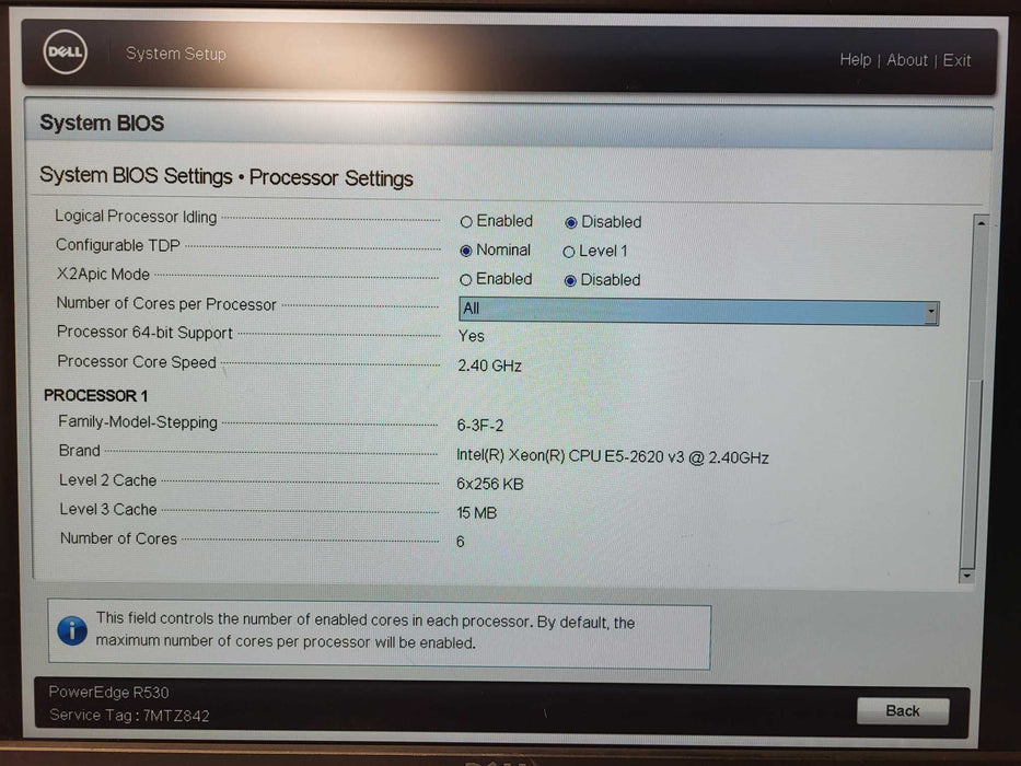 Dell PowerEdge R530 2U 8x3.5" E5-2620v3 32GB DDR4 H730 Mini $