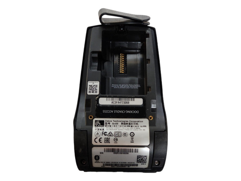 Zebra QLN220 Thermal Label Printer, No Charger, No Battery