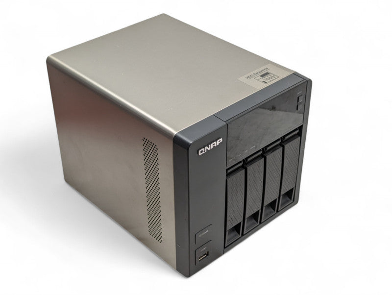 QNAP TS-419P ii 4 bay NAS with 2x 4TB HDDs  -