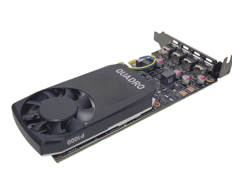 NVIDIA Quadro P1000 4GB DDR5 Graphics Card, Low profile bracket _