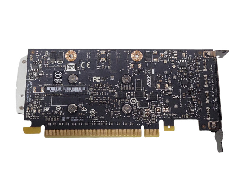 NVIDIA Quadro P1000 4GB DDR5 Graphics Card, Low profile bracket _