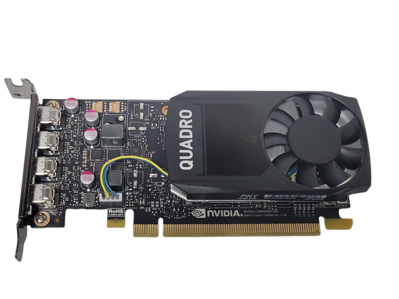 NVIDIA Quadro P1000 4GB DDR5 Graphics Card, Low profile bracket _