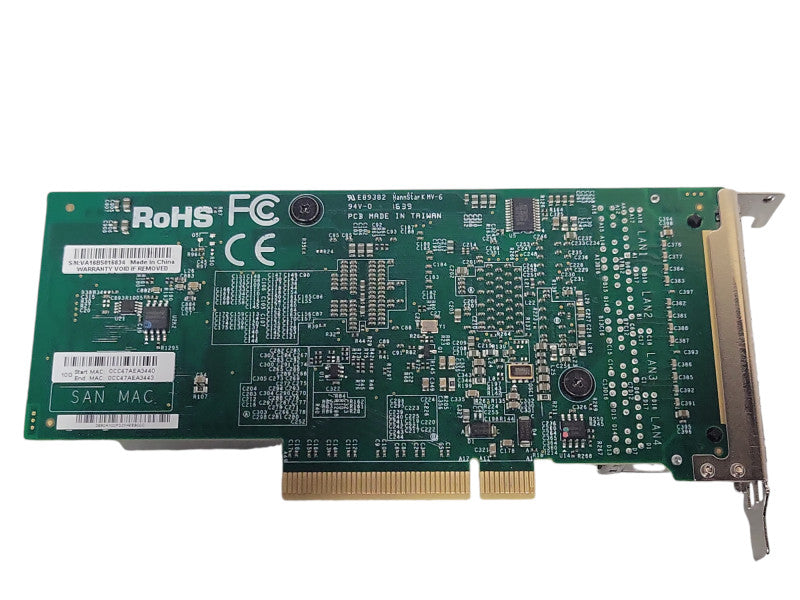 Supermicro AOC-STG-i4T 10Gigabit 10GBe BaseT Quad Port Server NIC, LP _