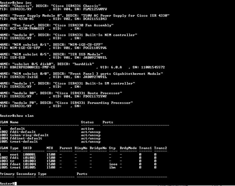 Cisco 4300 Series ISR4331/K9 V04 Router | No Clock Issue