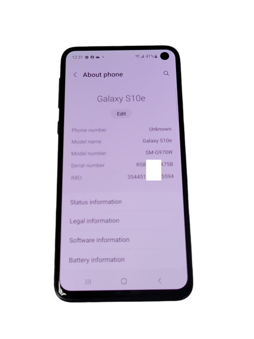 Samsung Galaxy S10e 128GB unlocked phone _