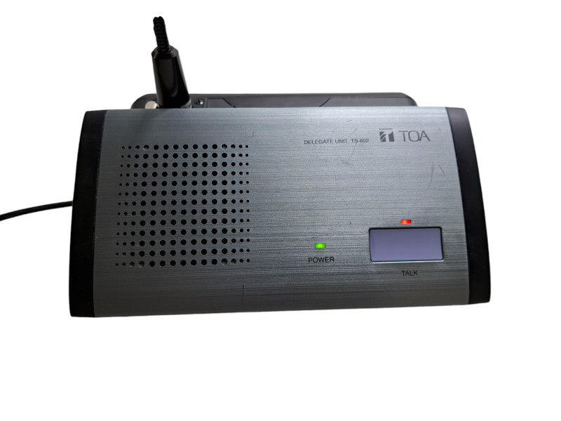 TOA TS-802 | Infrared Delegate Station + Microphone *READ* Q