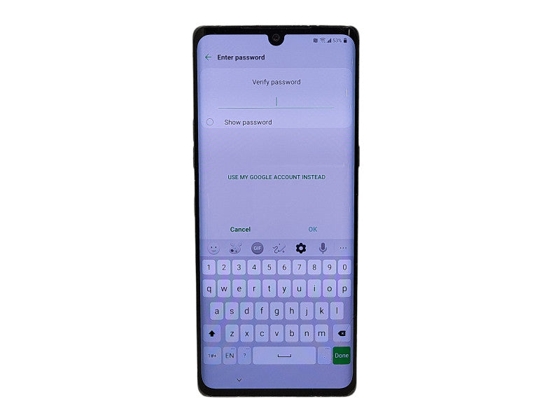 LG Velvet READ $