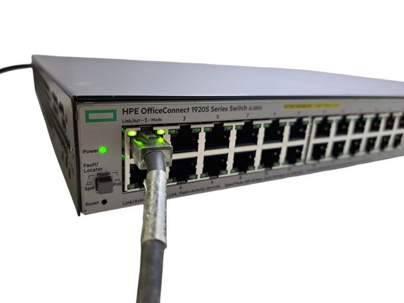 HPE OfficeConnect 1920s JL385A | 24 Port Gigabit PoE+ Network Switch