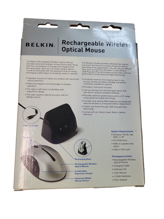 Belkin Rechargeable Wireless Mouse %