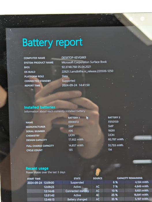 Surface Book Intel Core i7-6600U @ 2.60Ghz 16GB RAM 1TB SSD GTX 965M READ - BudLap