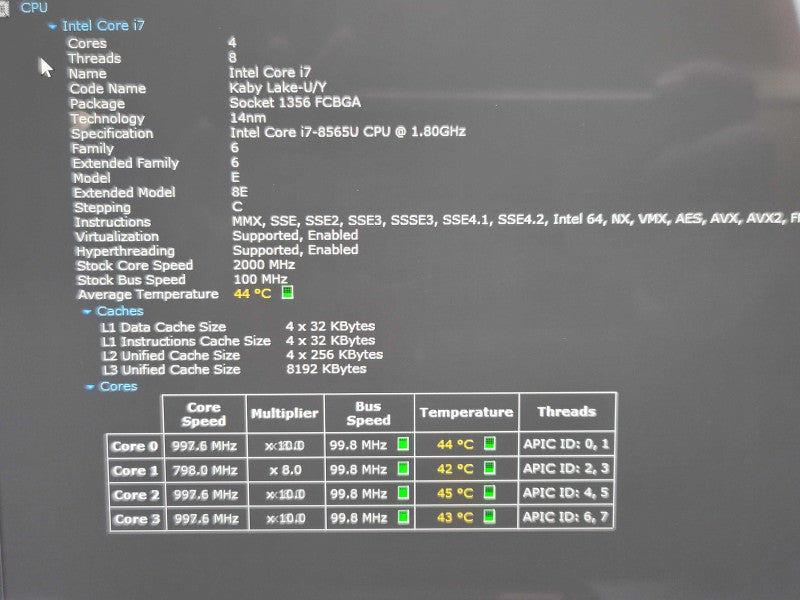 Dell XPS 13 9380| i7-8565u| 16GB DDR3L| 256GB SSD TOUCH NO BATTERY β Lap200
