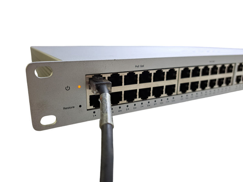 Cisco Meraki MS220-48FP| 48-Port Gigabit PoE Cloud Switch | UNCLAIMED *READ* Q