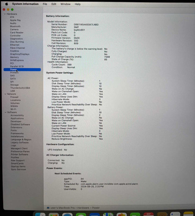 Apple MacBook Pro 16" 2019 i7-9750H Radeon Pro 5300M 32GB RAM 512GB SSD READ