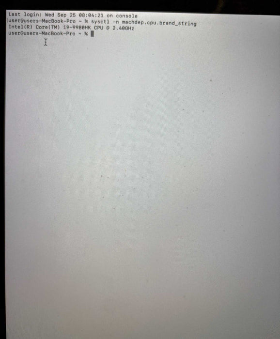 Apple MacBook Pro 16" 2019 i9-9980K Radeon Pro 5500M 32GB RAM 1TB SSD READ