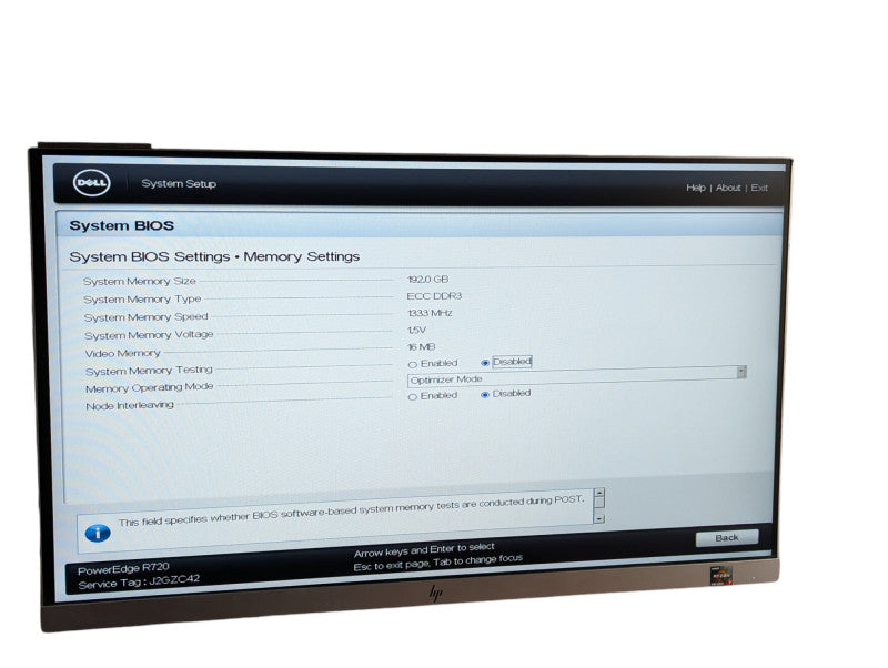 DELL PowerEdge R720 2x Intel Xeon E5-2670 0 @ 2.60Ghz 192GB RAM H710 mini  -