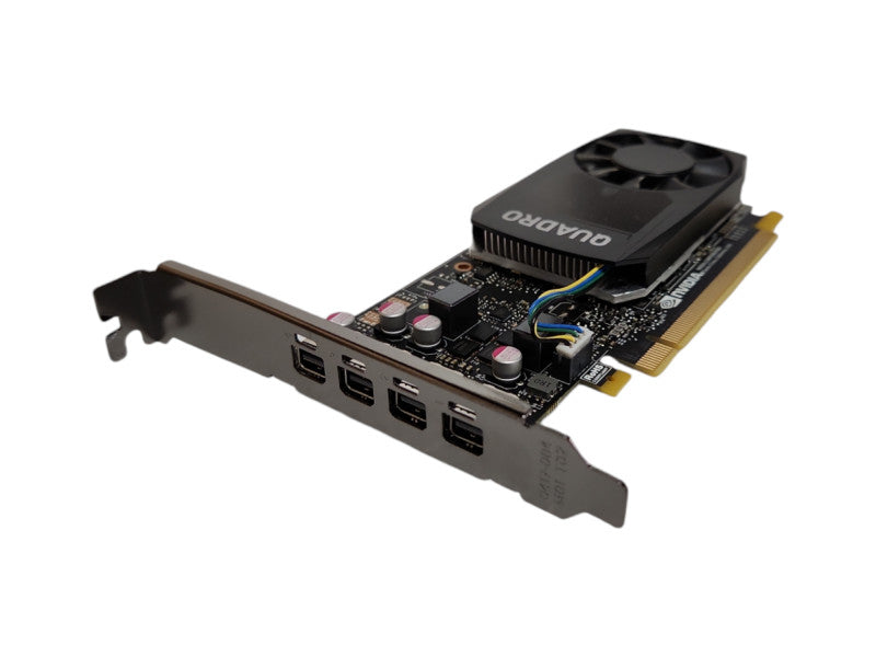 NVIDIA Quadro P1000, 4GB GDDR5 Graphics Card, 4x MiniDP