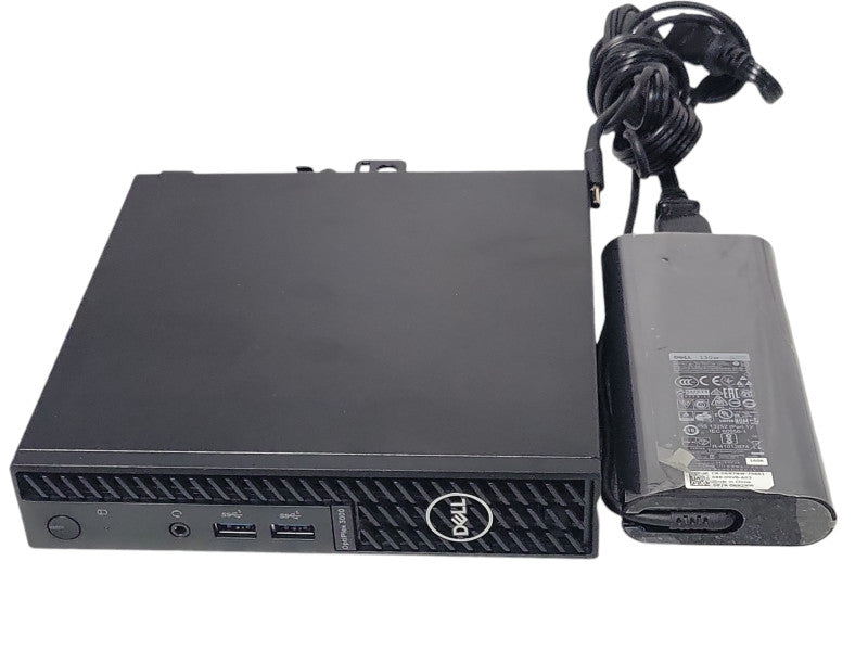 Dell OptiPlex 3000 Micro, Intel i5-12500T, 8GB RAM, 512GB SSD w/ Power adapte _