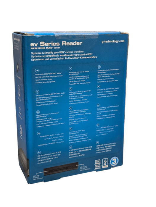 G-Technology EV Red Mini Mag Card Reader  -