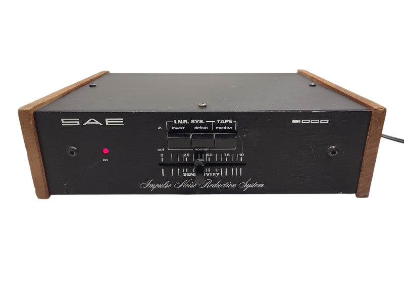 Vintage SAE Model 5000A Impulse Noise Reduction System Reduces Clicks Pops $