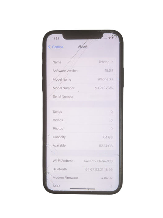 Apple iPhone XS 64GB - Unlocked