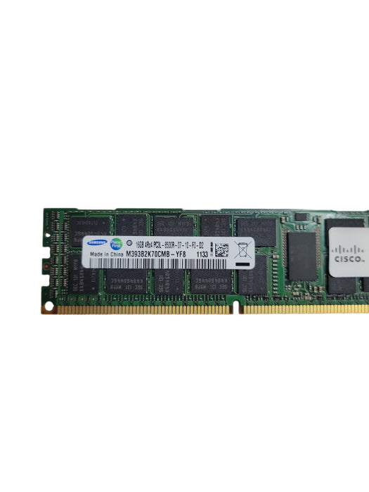 SAMSUING 16GB 4Rx4 PC3L-8500R-07-10-F0-D2 Server Memory Q%