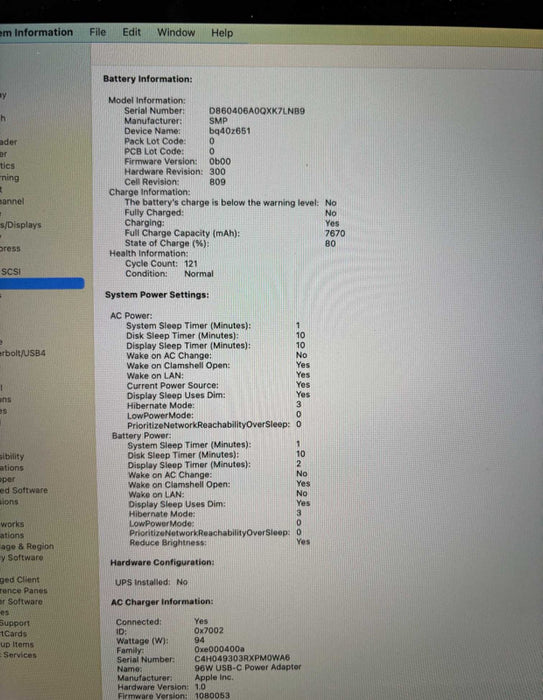 Apple MacBook Pro 16" i9-9880H Radeon Pro 5500M 64GB RAM 1TB SSD READ!